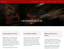 Tablet Screenshot of crowdedscouse.co.uk